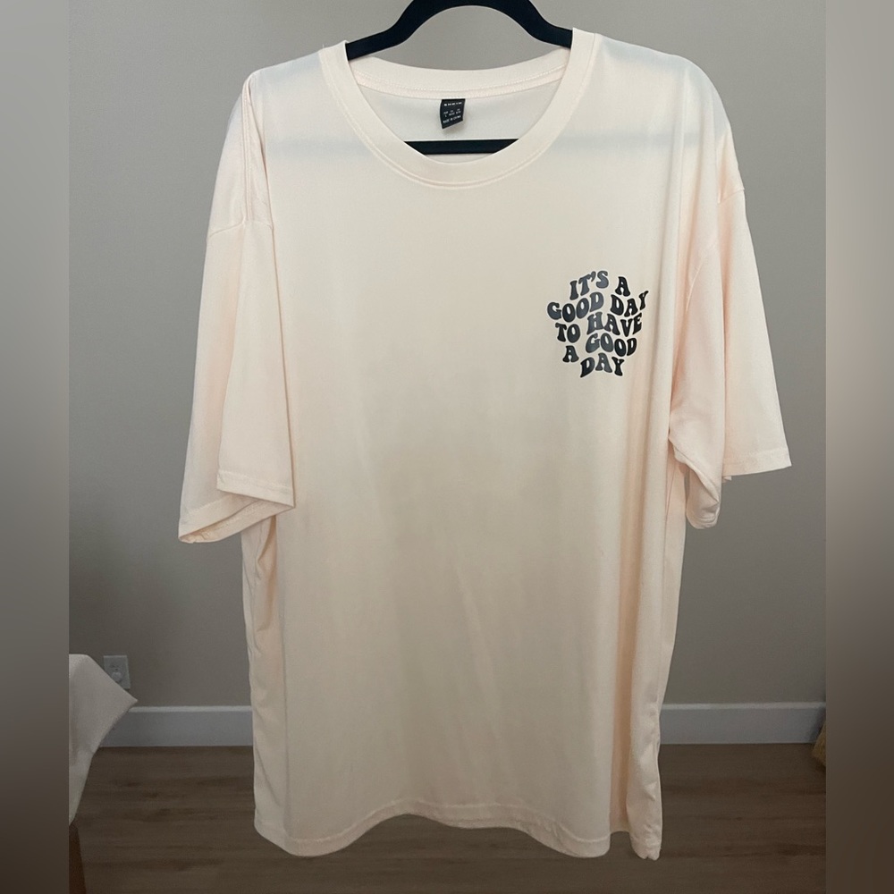 It’s a good day to have a good day yellow tee large